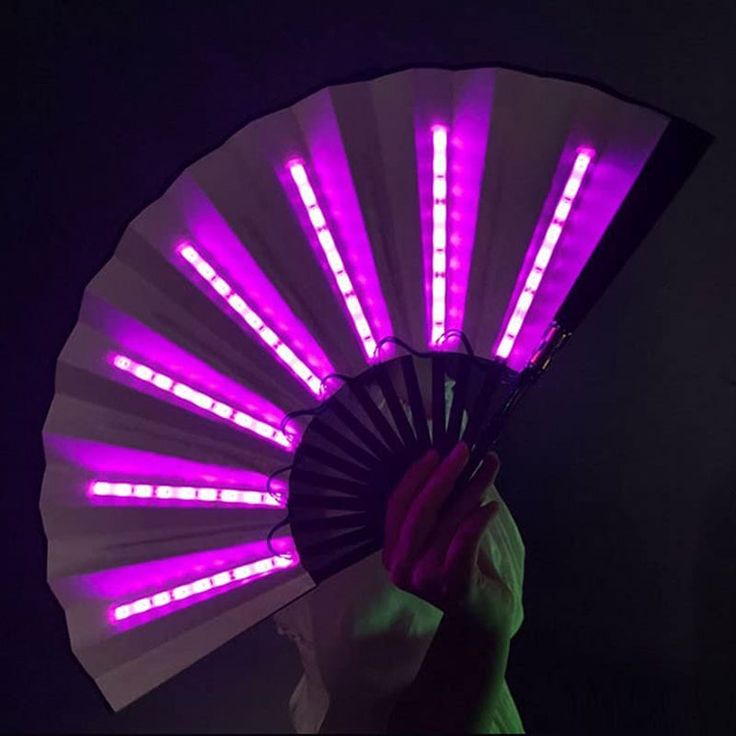 ABANICO LUMINOSO LED