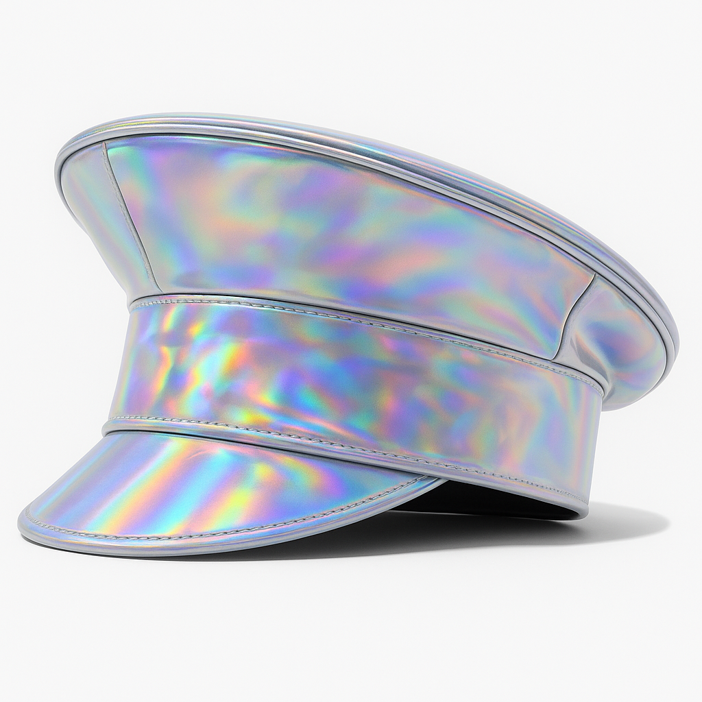 SOMBRERO MILITAR HOLOGRÁFICO – Edición Festival Premium