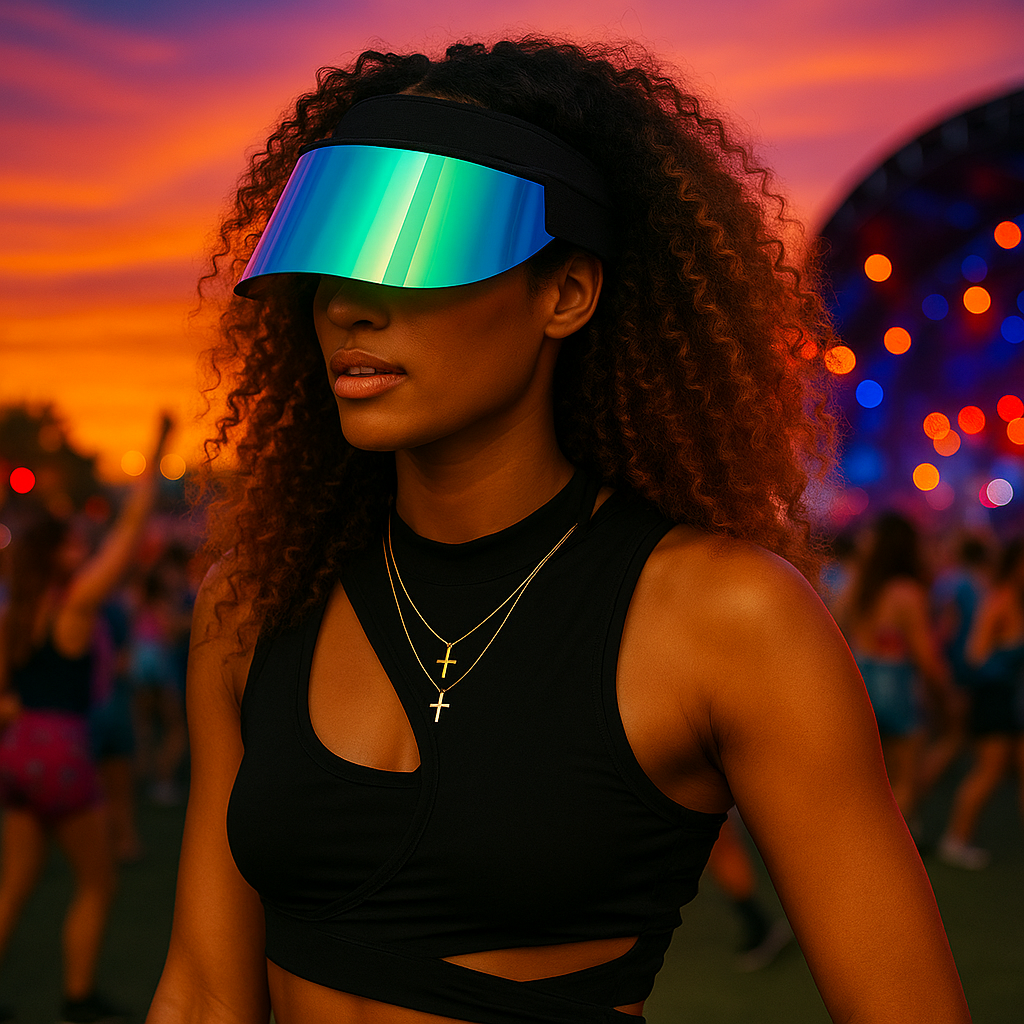 VISERA FUTURISTA con protección UV