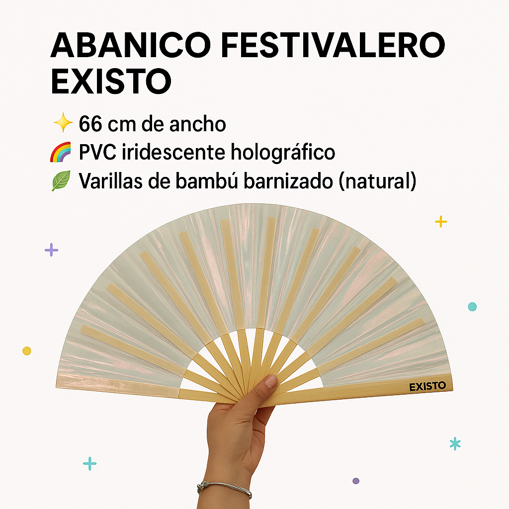 ABANICO HOLOGRAFICO Bambo Barniz MARTE