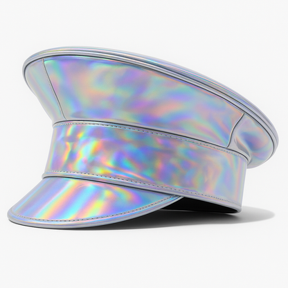 SOMBRERO MILITAR HOLOGRÁFICO – Edición Festival Premium