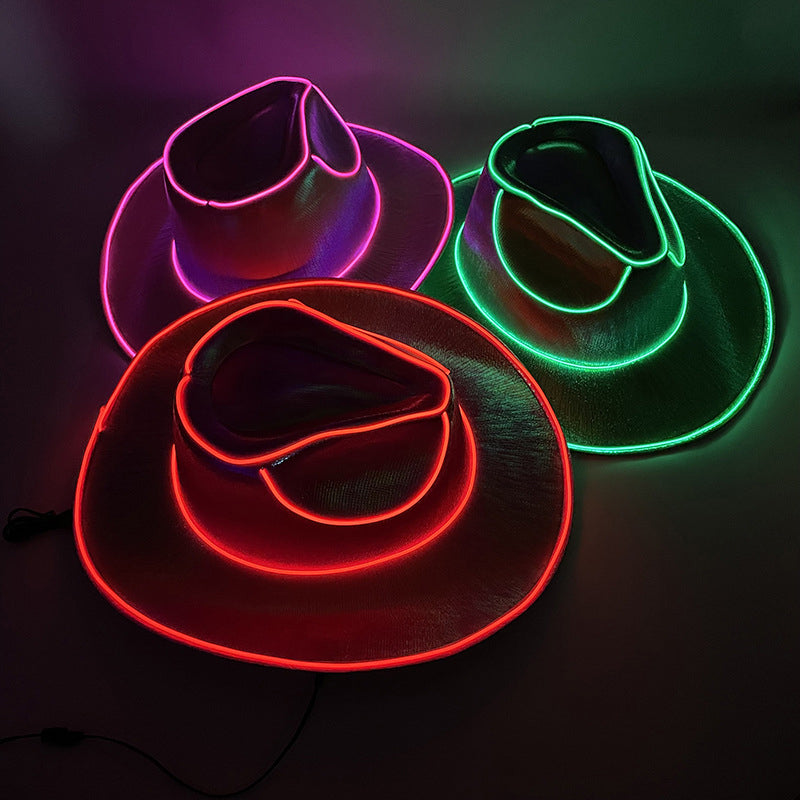 SOMBRRO COWBOY Holográfico LED