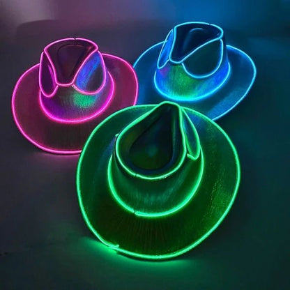 SOMBRRO COWBOY Holográfico LED