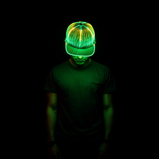 GORRA LED NEGRA